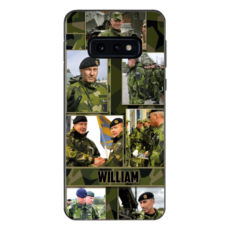 Personalized Swedish Soldier Phone Case Printed 22MAY-HQ19