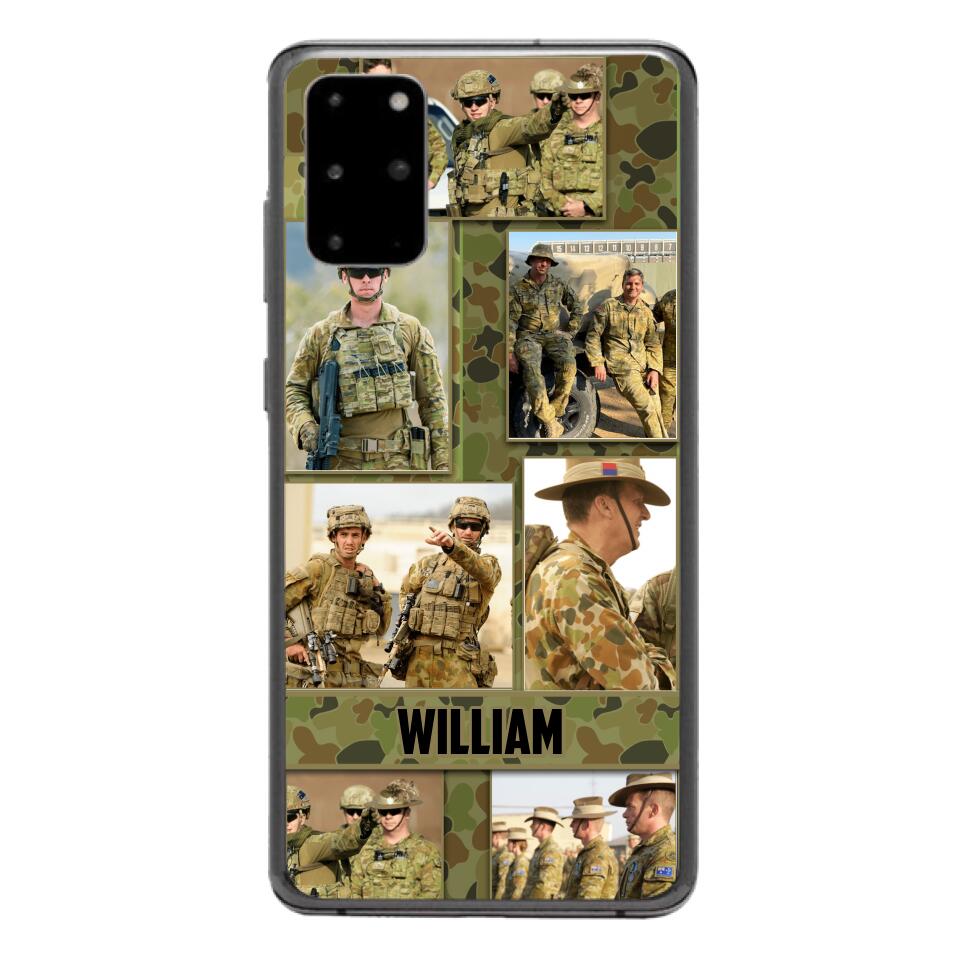 Personalized Australian Soldier Phone Case Printed 22MAY-HQ19
