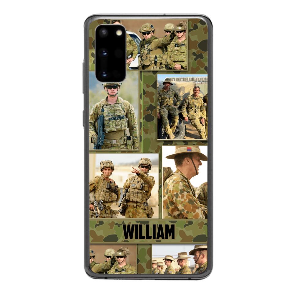 Personalized Australian Soldier Phone Case Printed 22MAY-HQ19
