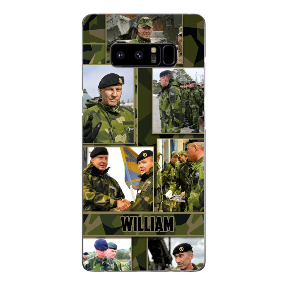 Personalized Swedish Soldier Phone Case Printed 22MAY-HQ19
