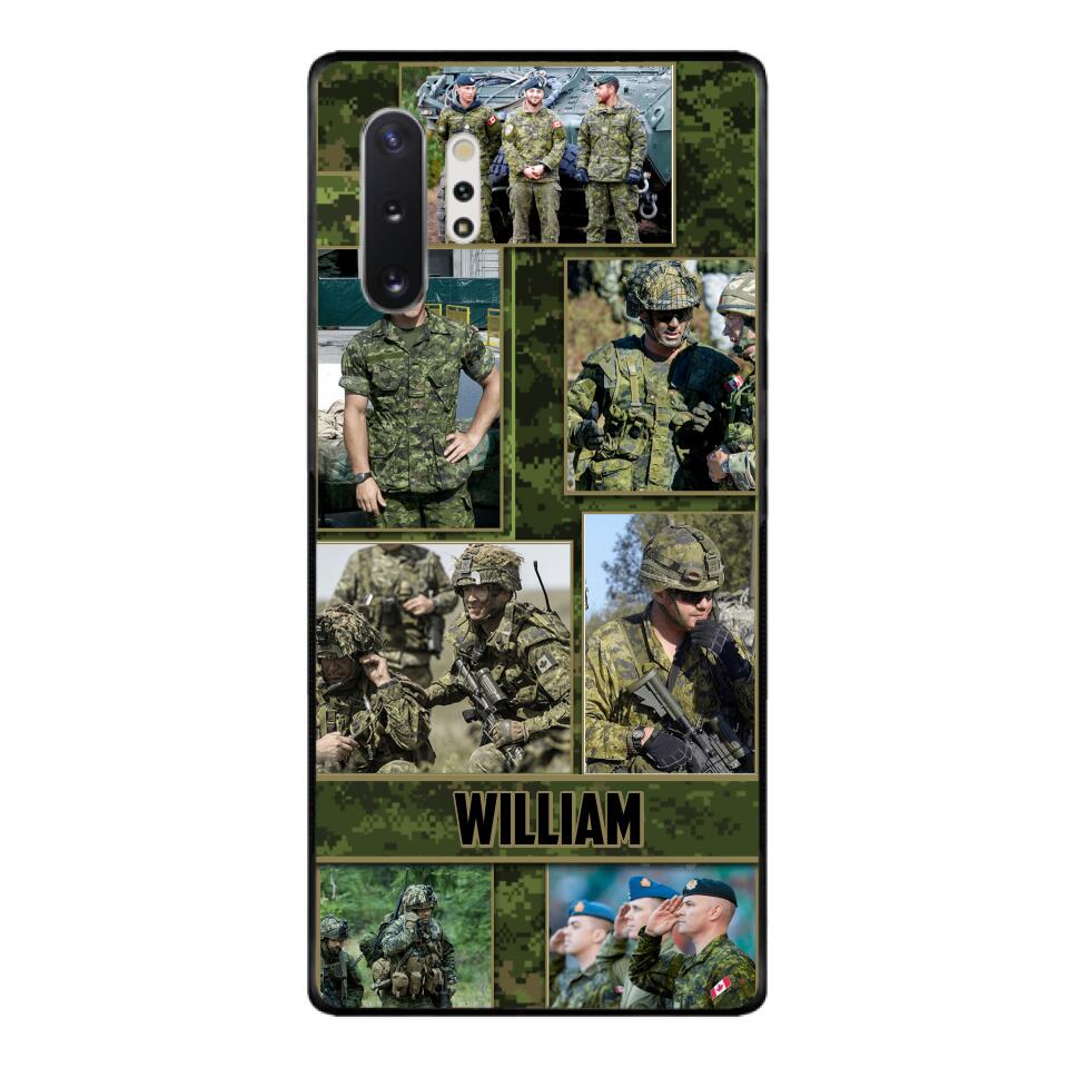 Personalized Canadian Soldier Phone Case Printed 22MAY-HQ19