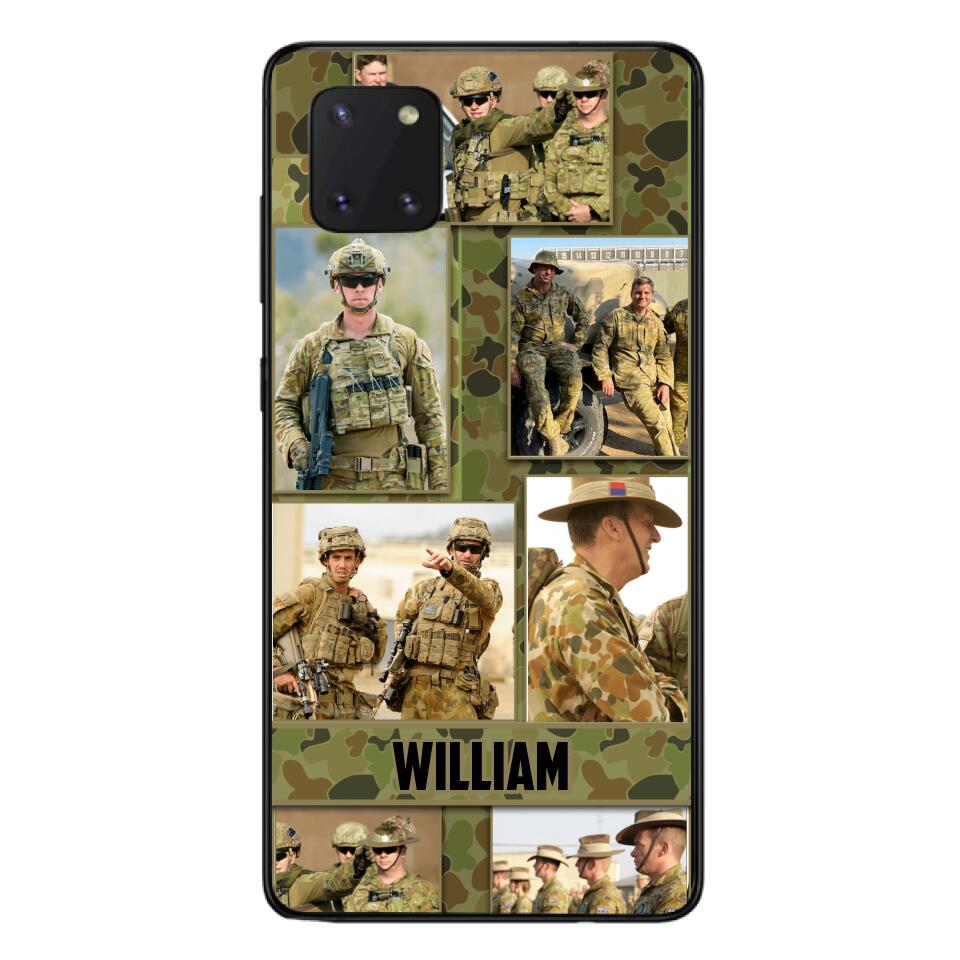Personalized Australian Soldier Phone Case Printed 22MAY-HQ19