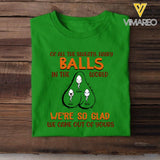 Farther's Day Sperm Funny Hairy Ball Shirt