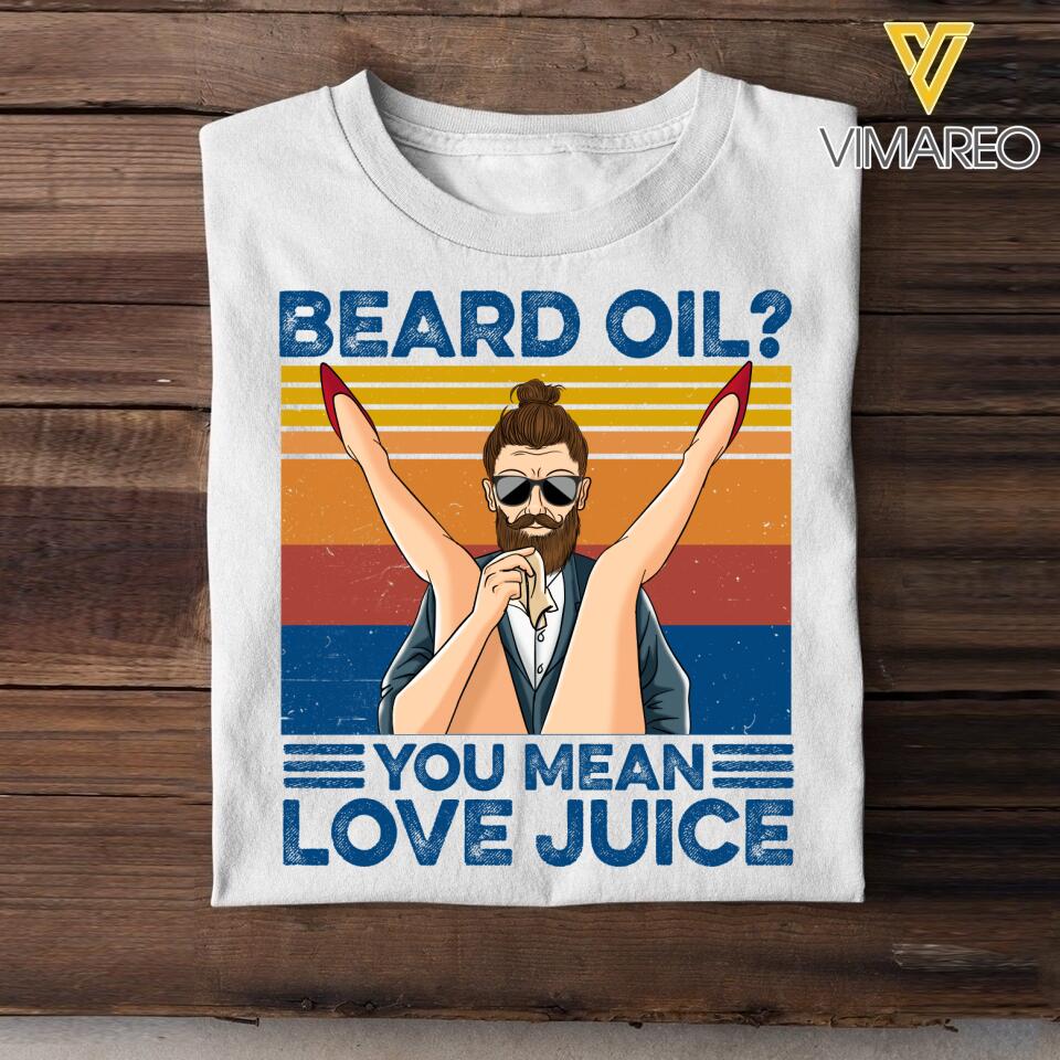 DH Personalized Beard Man Tshirt Printed DT2105