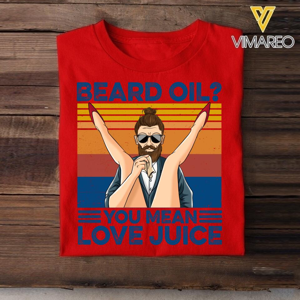 DH Personalized Beard Man Tshirt Printed DT2105