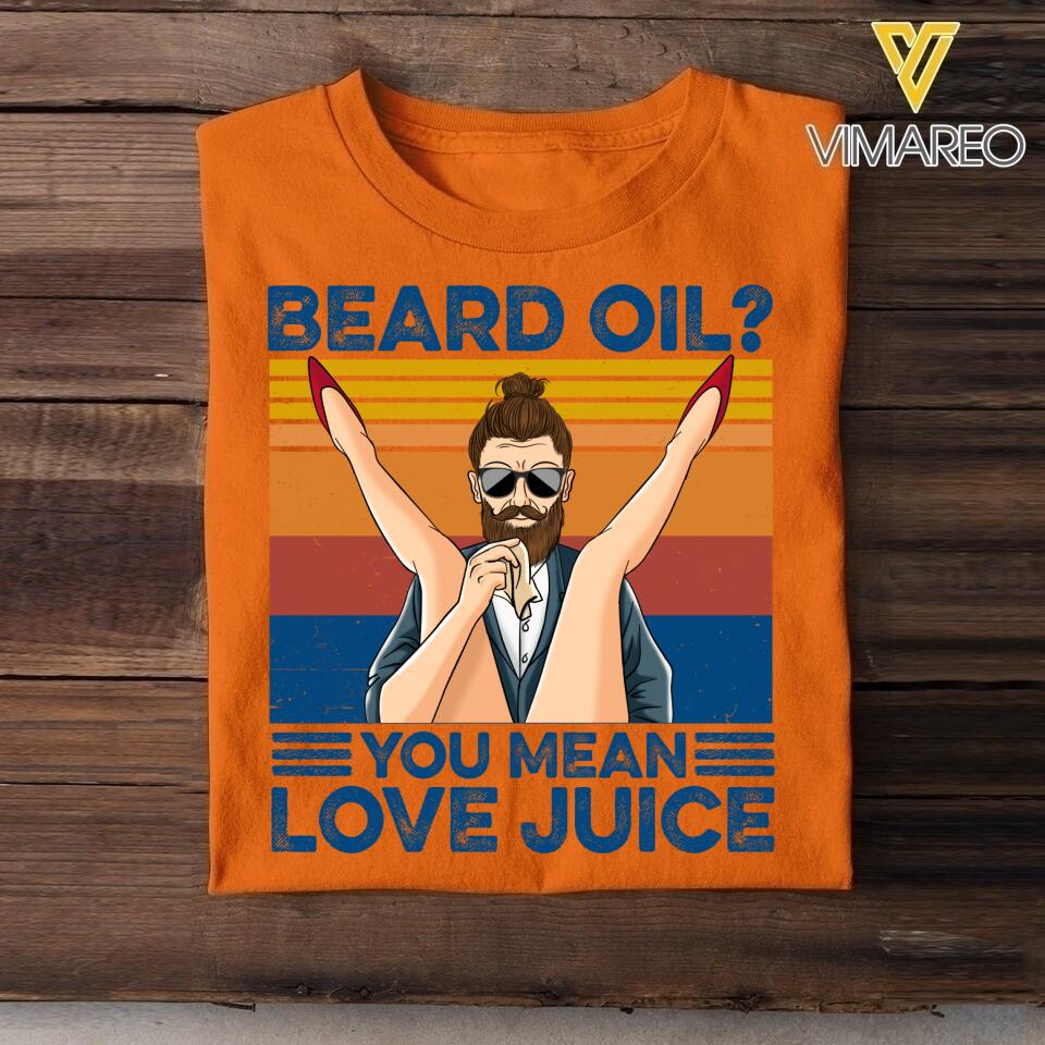 DH Personalized Beard Man Tshirt Printed DT2105