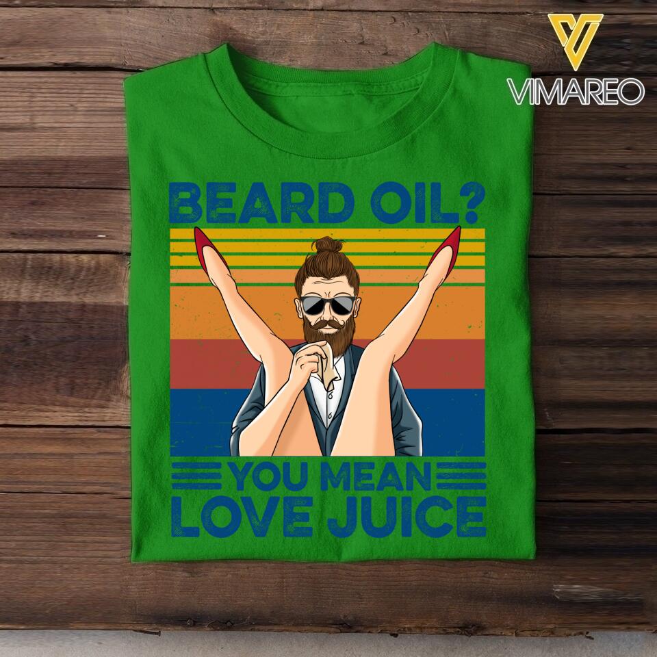 DH Personalized Beard Man Tshirt Printed DT2105