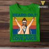 DH Personalized Beard Man Tshirt Printed DT2105