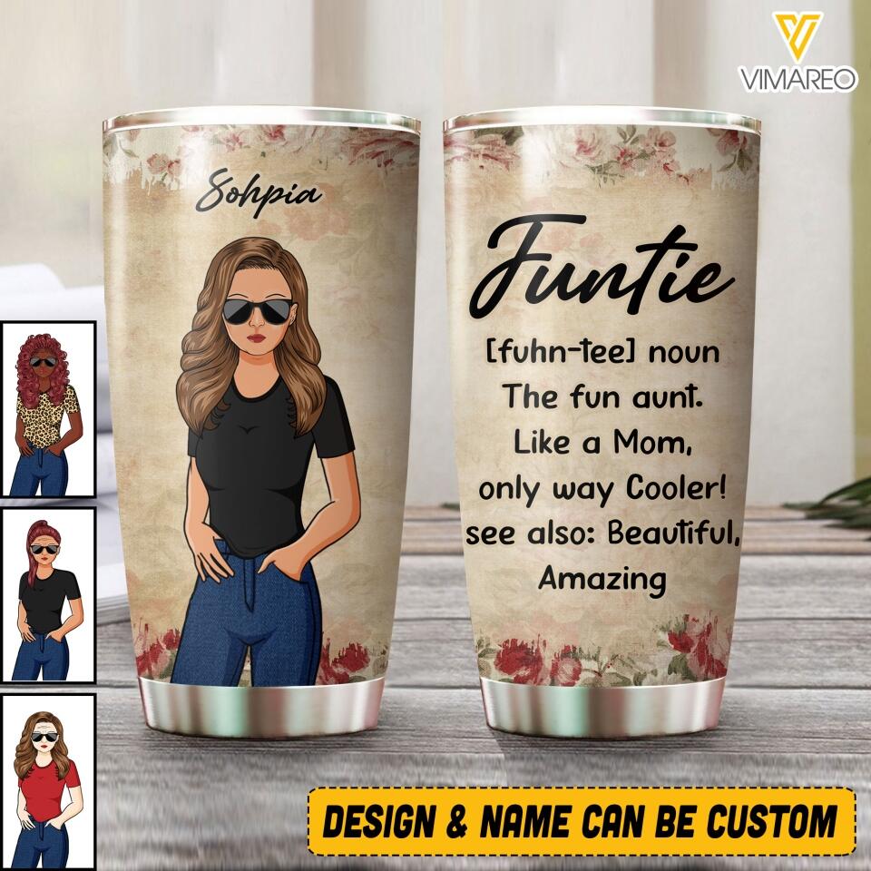 Personalized Funtie Tumbler Printed NQVQ1805