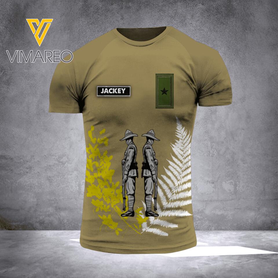 DH Personalized Swedish VeteransTshirt 3D Printed HC2305