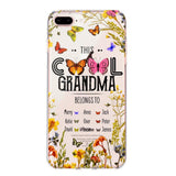 Personalized This Cool Grandma Transparent Silicone Phonecase Printed 22MAY-DT23