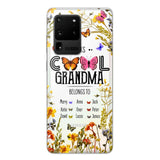 Personalized This Cool Grandma Transparent Silicone Phonecase Printed 22MAY-DT23
