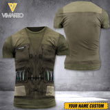 DH Personalized Fishing Tshirt 3D Printed LN2405