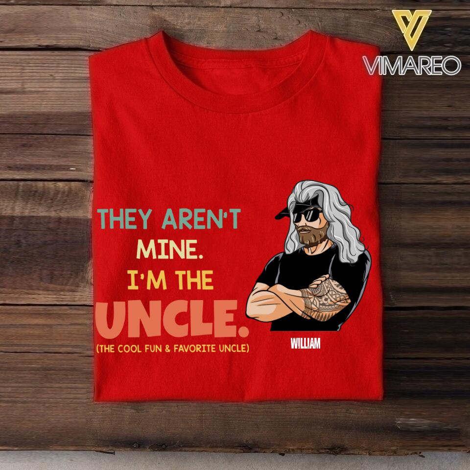 Personalized The Uncle Tshirt Printed QTVQ2405