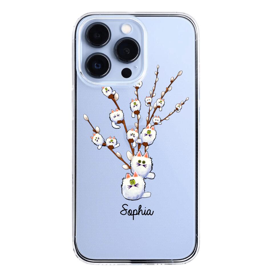 PERSONALIZED CAT NAME PHONECASE NQVQ2305