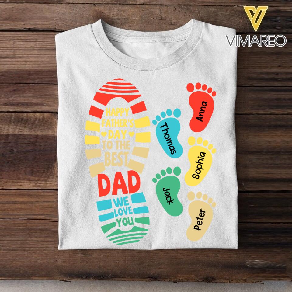 Personalized Father's Day Tshirt Printed 22MAY-DT25