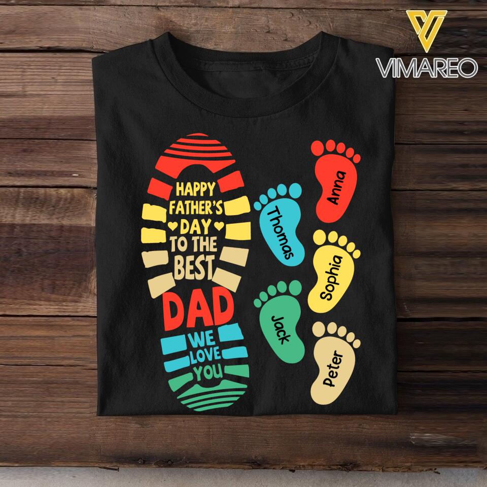 Personalized Father's Day Tshirt Printed 22MAY-DT25