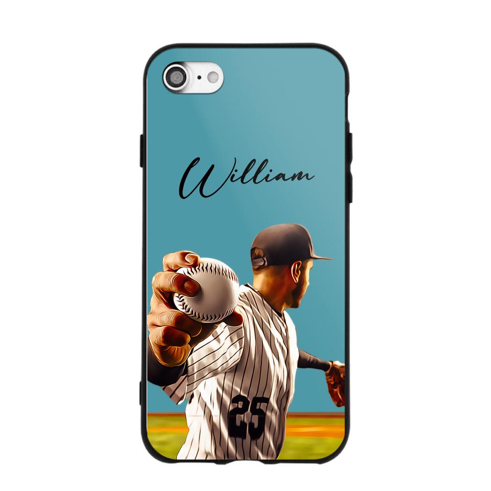 Personalized Baseball Phone Case Printed 22MAY-HQ25