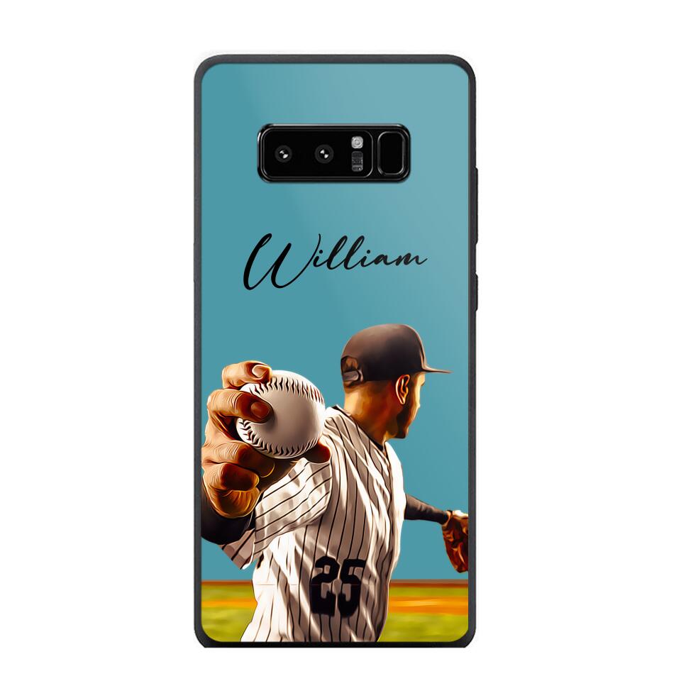 Personalized Baseball Phone Case Printed 22MAY-HQ25