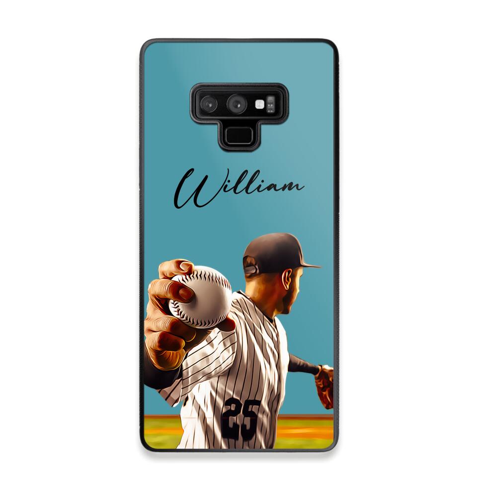 Personalized Baseball Phone Case Printed 22MAY-HQ25