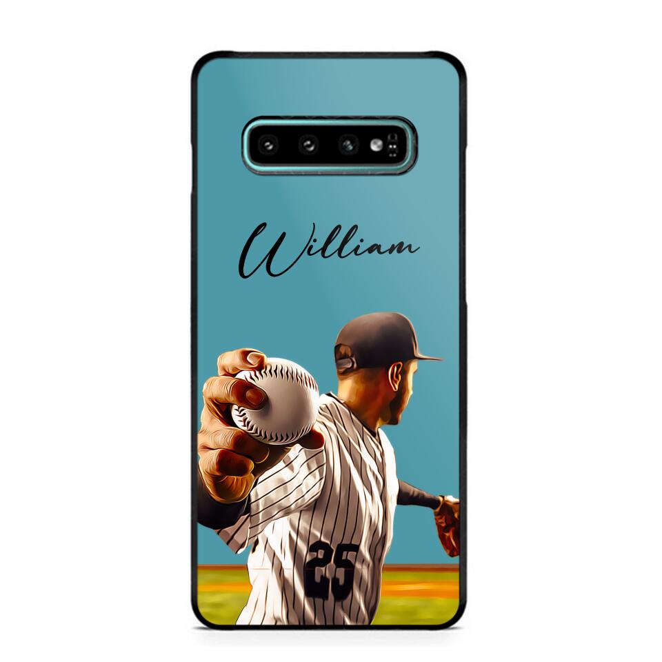 Personalized Baseball Phone Case Printed 22MAY-HQ25