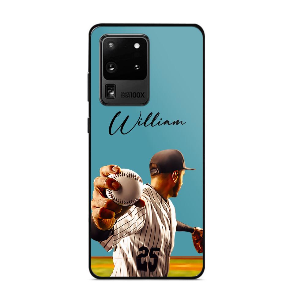 Personalized Baseball Phone Case Printed 22MAY-HQ25