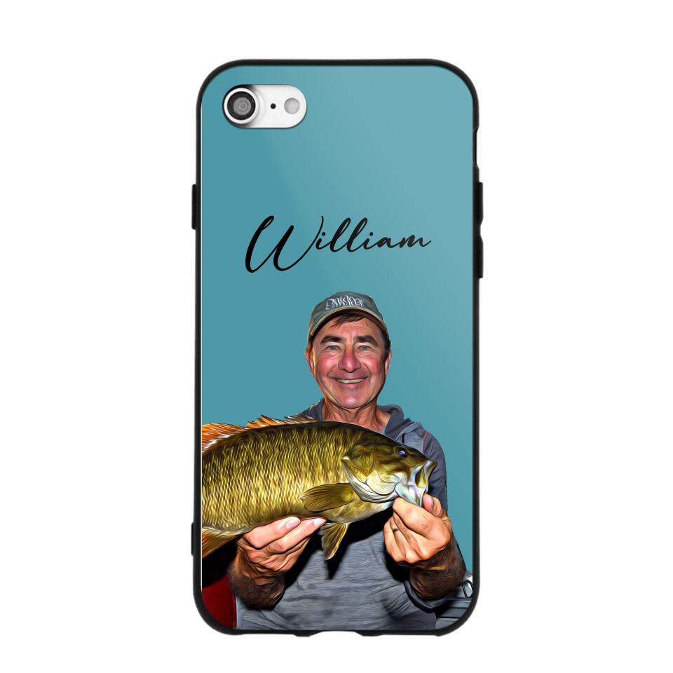 Personalized Fishing Phone Case Printed 22MAY-HQ25