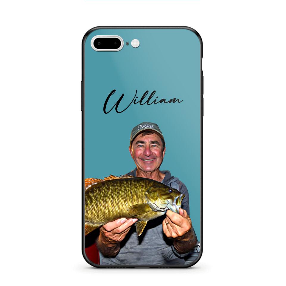 Personalized Fishing Phone Case Printed 22MAY-HQ25