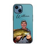 Personalized Fishing Phone Case Printed 22MAY-HQ25