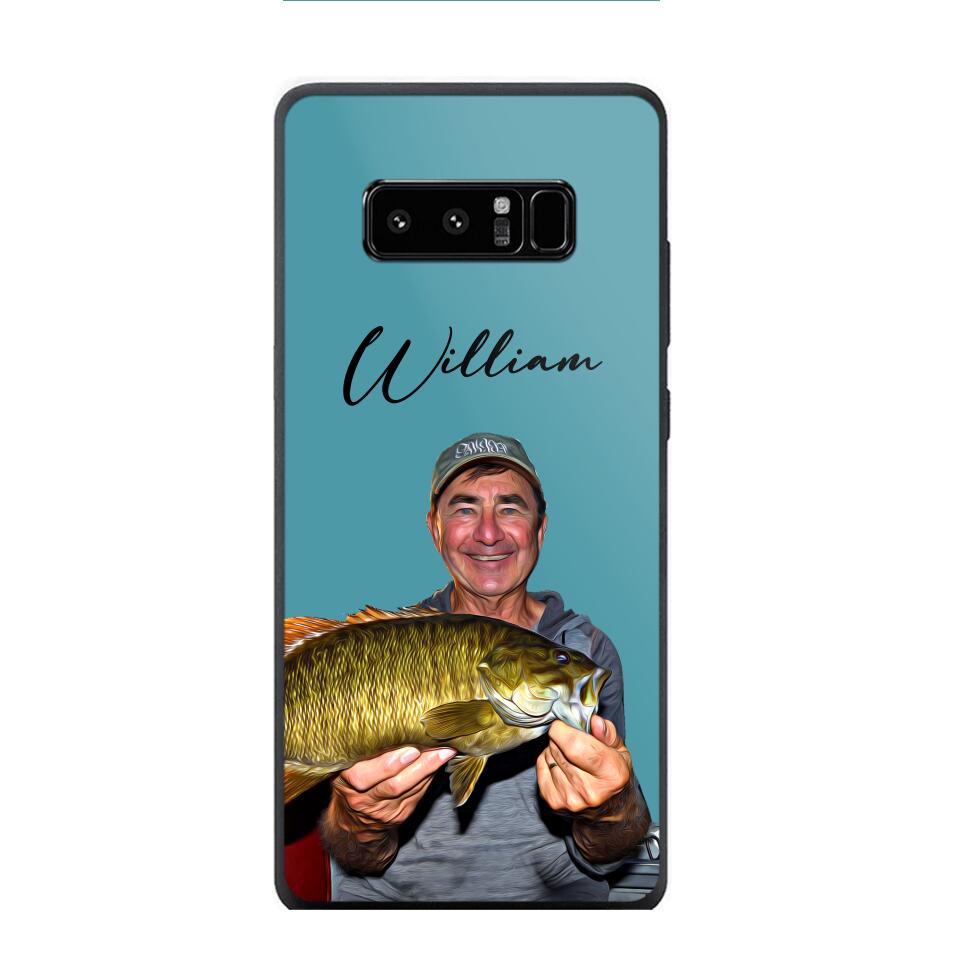 Personalized Fishing Phone Case Printed 22MAY-HQ25