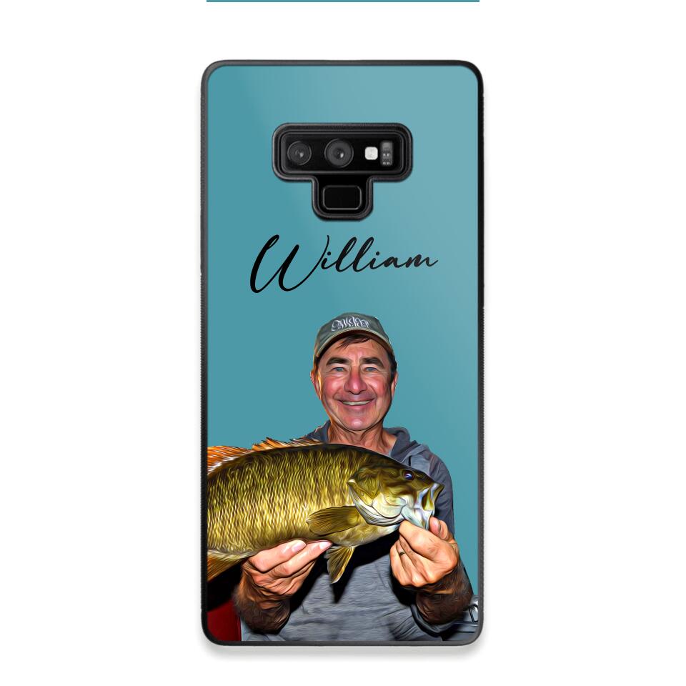 Personalized Fishing Phone Case Printed 22MAY-HQ25