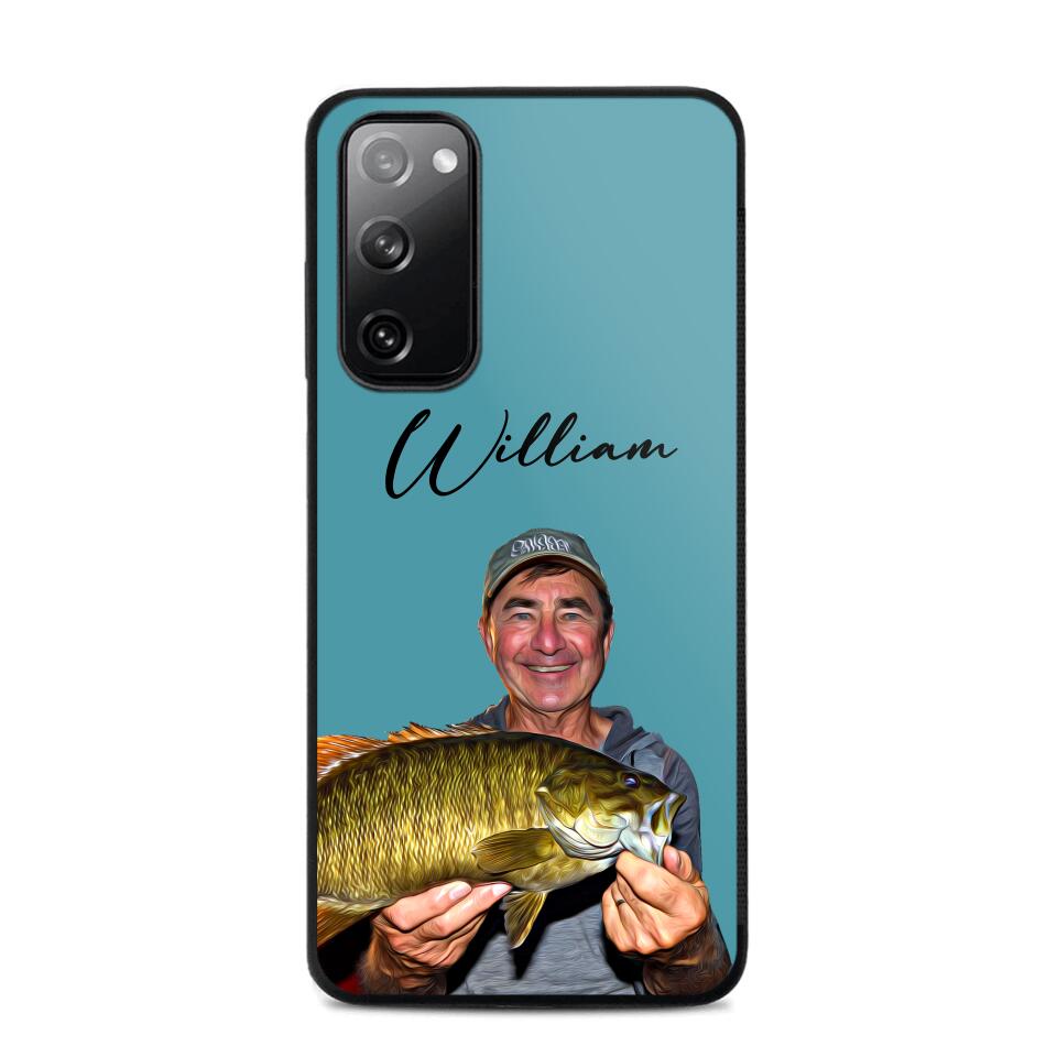 Personalized Fishing Phone Case Printed 22MAY-HQ25
