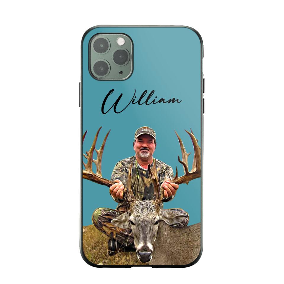 Personalized Hunting Phone Case Printed 22MAY-HQ25