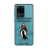 Personalized Girl Love Horse Phone Case Printed 22MAY-DT25