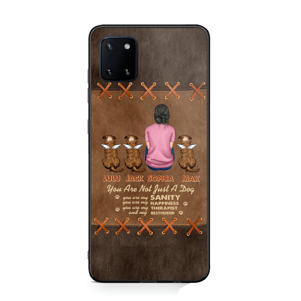Personalized Girl Love Dogs Phone Case Printed 22MAY-HC25