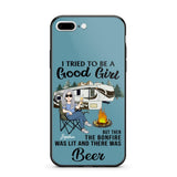 Personalized Camping Girl Phone Case Printed 22MAY-HQ25