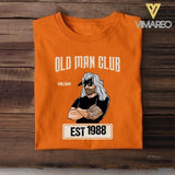 Personalized Old Man Club Tshirt Printed QTVQ2605