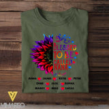 Personalized Blessed To be Called Nana Tshirt Printed 22MAY-HC26  copy