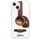 DH Personalized Guitar Transparent Silicone Phonecase Printed HQ2705