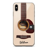 DH Personalized Guitar Transparent Silicone Phonecase Printed HQ2705