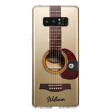 DH Personalized Guitar Transparent Silicone Phonecase Printed HQ2705