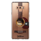 DH Personalized Guitar Transparent Silicone Phonecase Printed HQ2705