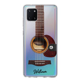 DH Personalized Guitar Transparent Silicone Phonecase Printed HQ2705
