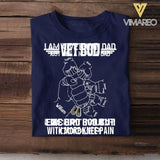 Personalized US Veteran Dad Bob Kid Name Tshirt Printed QTVQ2705