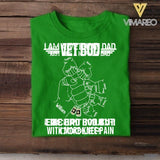 Personalized Canadian Veteran Dad Bob Kid Name Tshirt Printed QTVQ2705