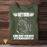 Personalized US Veteran Dad Bob Kid Name Tshirt Printed QTVQ2705