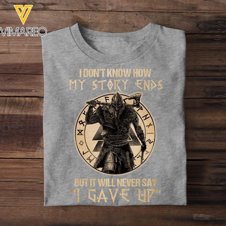 Personalized Viking Tshirt Printed NQDT2505
