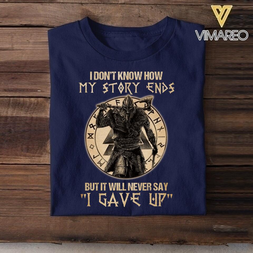 Personalized Viking Tshirt Printed NQDT2505