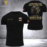 DH Personalized British Soldier Tshirt 3D Printed DT2505
