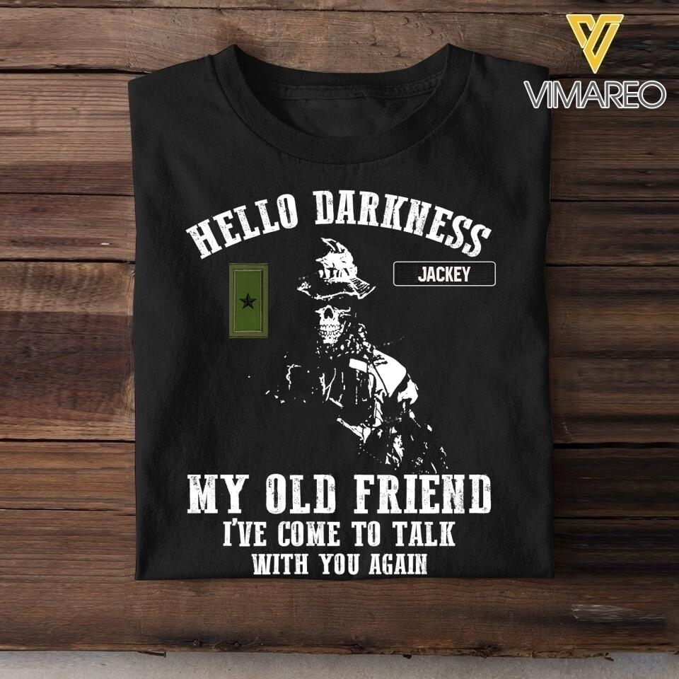 Dh Personalized Swedish Soldier Tshirt Printed DT2605